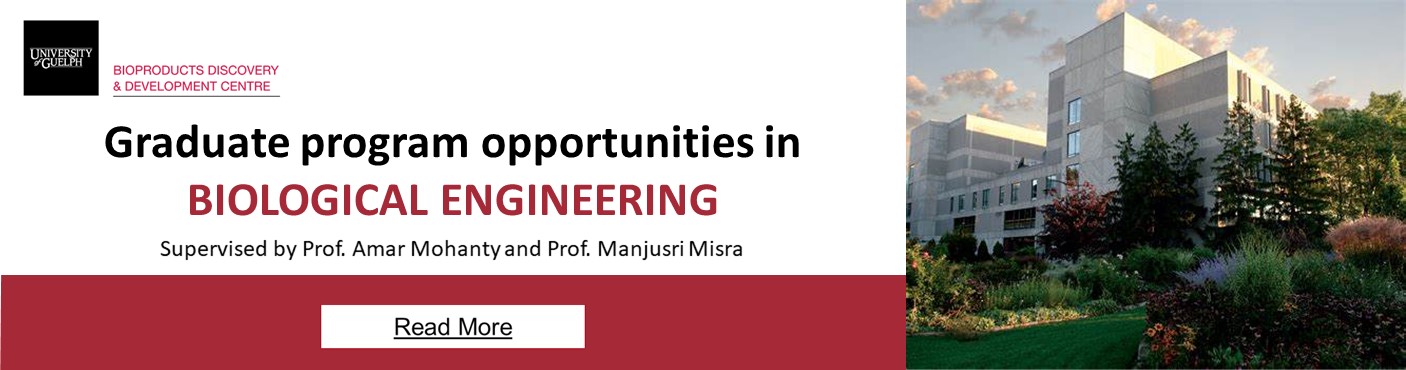 Graduate program opportunities- Biological Engineering