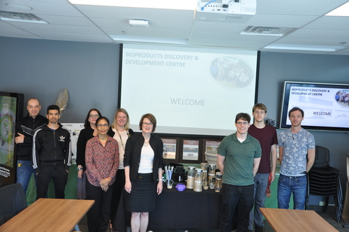 Group photo with BDDC researchers and CFIA delegates