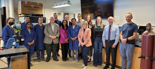 Group Photo of Mississippi State University Representatives and Staff and Students of BDDC.